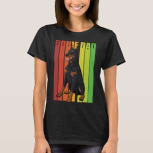 Vintage Dobermann Papa T-Shirt