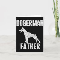 Vintage Dobermann Vater Geschenk Hund Daddy Pinsch