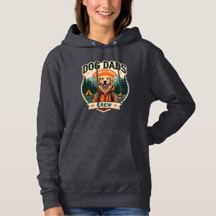 Vintage Dog Dads Outdoor-Sport-Crew Golden Retrie Hoodie