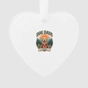 Vintage Dog Dads Outdoor-Sportmannschaft Golden Re Ornament