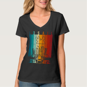 Vintage-Doha-Formel-Rennstrecken-Schaltkreis-Fan T-Shirt