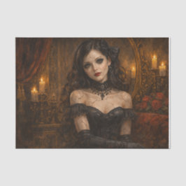 Vintage Doll  Seidenpapier