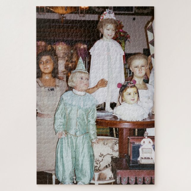 Vintage Dollars Antike Puzzle (Vertikal)