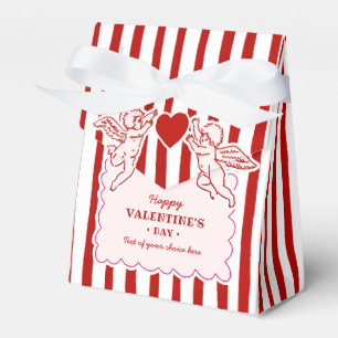 Vintage Doodles Valentinstag-Party Geschenkschachtel