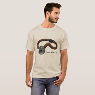 Vintage-Doppel-Schlauchregler SCUBA-Taucher T-Shirt
