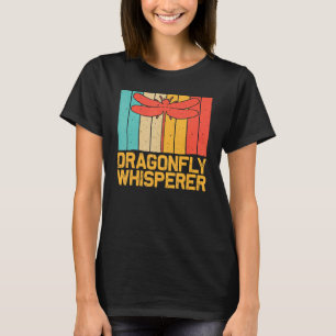 Vintage Drachenfliege für Männer Dragonfly Insekt T-Shirt