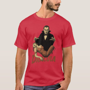 Vintage-Dracula-Horrorfilm-Klassiker-Monster-Retro T-Shirt