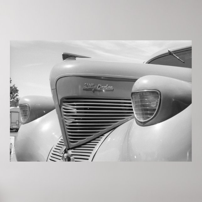 Vintage Drag - 1939 Willys Poster (Vorne)