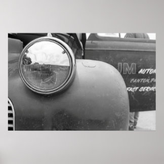 Vintage Drag - LKW-Dämpfer Poster