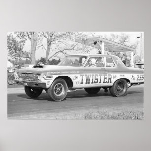 Vintage Drag - Twister zu Mopar Stocker Poster