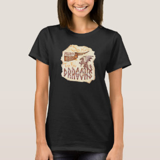 Vintage-Dragon-Dorf-Idioten In T-Shirt