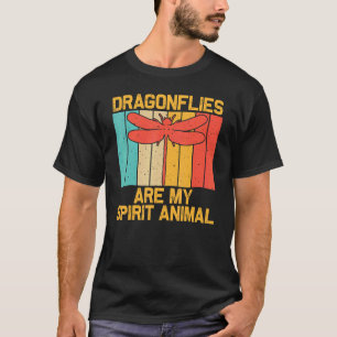 Vintage-Dragonfly-Kunst für Männer Frauen Libelle  T-Shirt