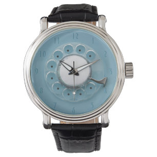 Vintage Drehskala-Neuheits-Uhr Armbanduhr