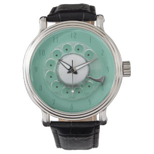 Vintage Drehskala-Neuheits-Uhr Armbanduhr