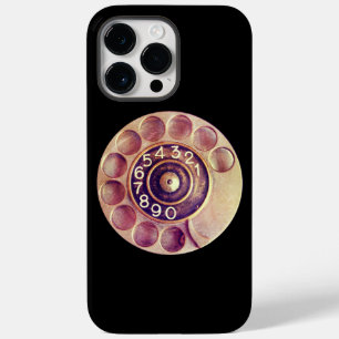 Vintage-Drehwählscheibentelefon Case-Mate iPhone 14 Pro Max Hülle