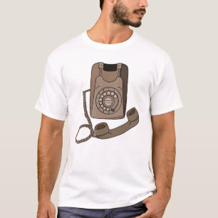 Vintage-Drehwählscheibentelefon T-Shirt