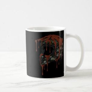 Vintage-Drip-Schmelz-Motocross-Helm Dirt-Bike-Renn Kaffeetasse