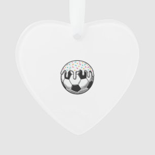 Vintage Dripping Icing Fußball T-Shirt (2)_1 Ornament