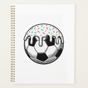 Vintage Dripping Icing Fußball T-Shirt (2)_1 Planer
