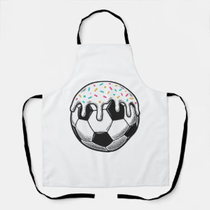 Vintage Dripping Icing Fußball T-Shirt (2)_1 Schürze