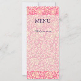 Vintage Druckausgabe in Rosa und Creme