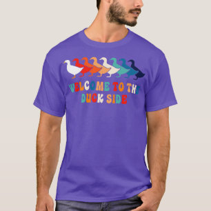 Vintage Ducky Retro-Ente Wortspiel 70er 80er Lusti T-Shirt