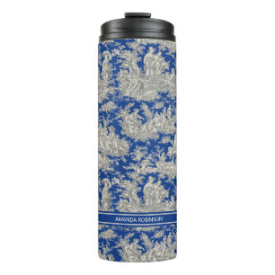 Vintage, dunkelblaue Joule Thermosbecher