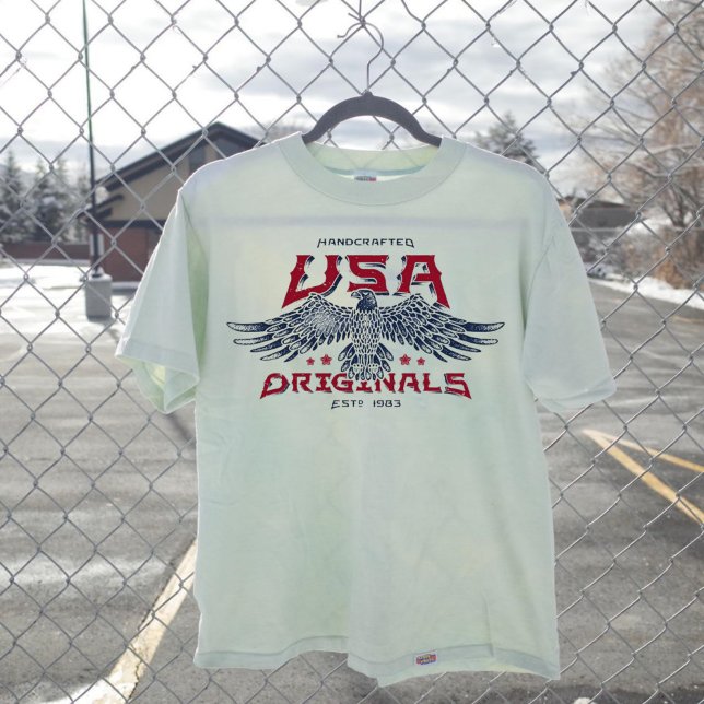 Vintage Eagle USA  T-Shirt (Von Creator hochgeladen)