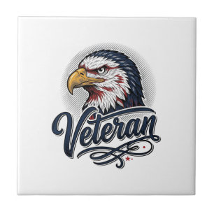 Vintage Eagle Veteran Patriotic Shirt Design_1 Fliese