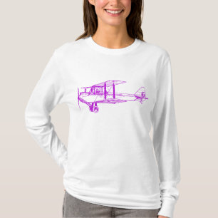 Vintage Ebene - Lila T-Shirt