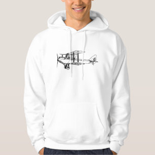 Vintage Ebene - Schwarz Hoodie
