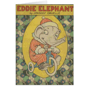 Vintage - Eddie Elephant 1921 Buchcover,