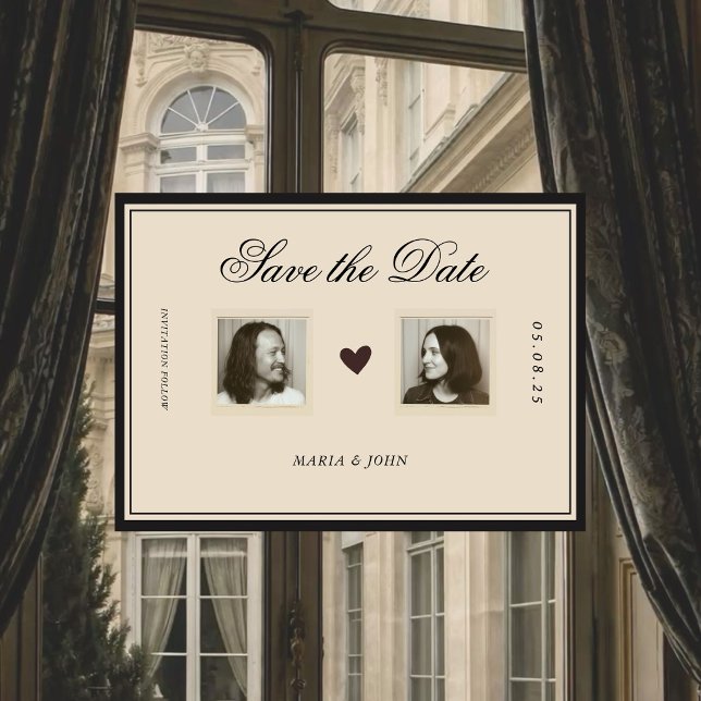 Vintage-Editorial-Doppelporträt (Von Creator hochgeladen)