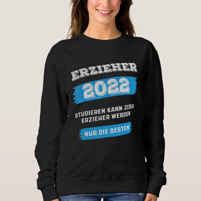 Vintage Educator Graduation 2022 Educational Profe Sweatshirt (Vorderseite)