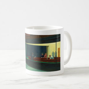 Vintage Edward Hopper Nighthawks Diner Kaffeetasse