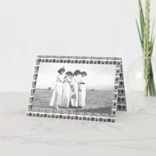 Vintage Edwardian Women Karte