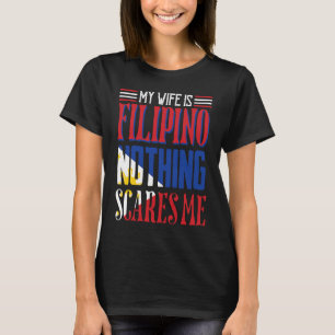 Vintage Ehefrau ist philippinisch nichts, was mich T-Shirt