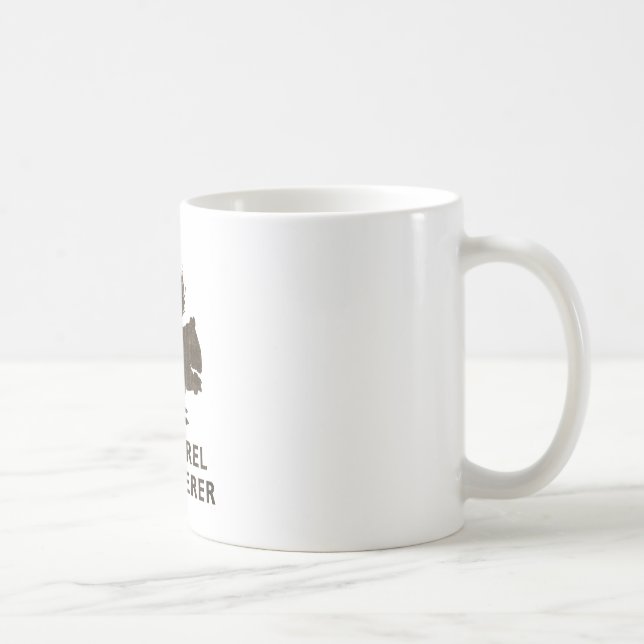 Vintage Eichhörnchen-Flüsterer Kaffeetasse (Rechts)