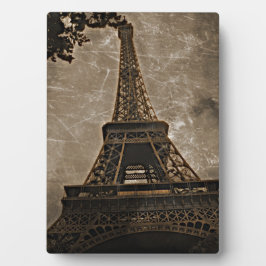 Vintage Eiffel Fotoplatte