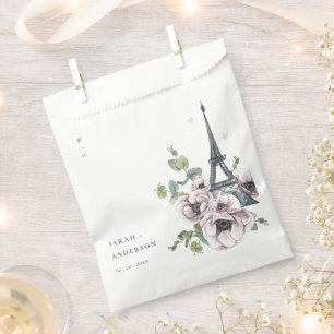 Vintage Eiffelturm-Hochzeit Geschenktütchen