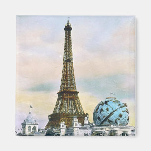 Vintage Eiffelturm Magnet