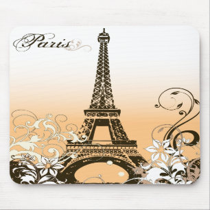 Vintage-Eiffelturm-Mauspad Mousepad