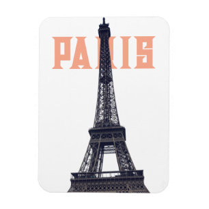 Vintage Eiffelturm Paris Europa Reise Foto Magnet