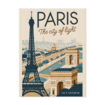 Vintage Eiffelturm Paris Frankreich Retro-Reise