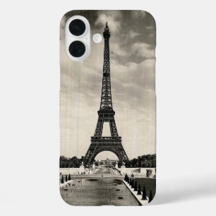 Vintage Eiffelturm Paris iPhone Hüllen Case