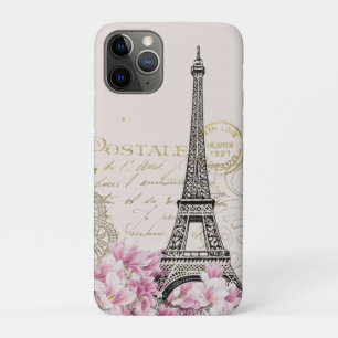 Vintage Eiffelturm Paris Postkarte Case-Mate iPhone Hülle