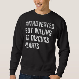 Vintage Einführung von Pflanze Pflanze 8 Sweatshirt
