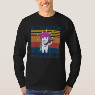 Vintage Einhornspiele für den Treble-Maker T-Shirt