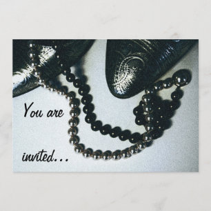 Vintage Einladung Hollywood-Glamours