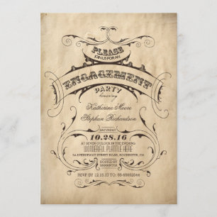 Vintage Einladungen für Elegante